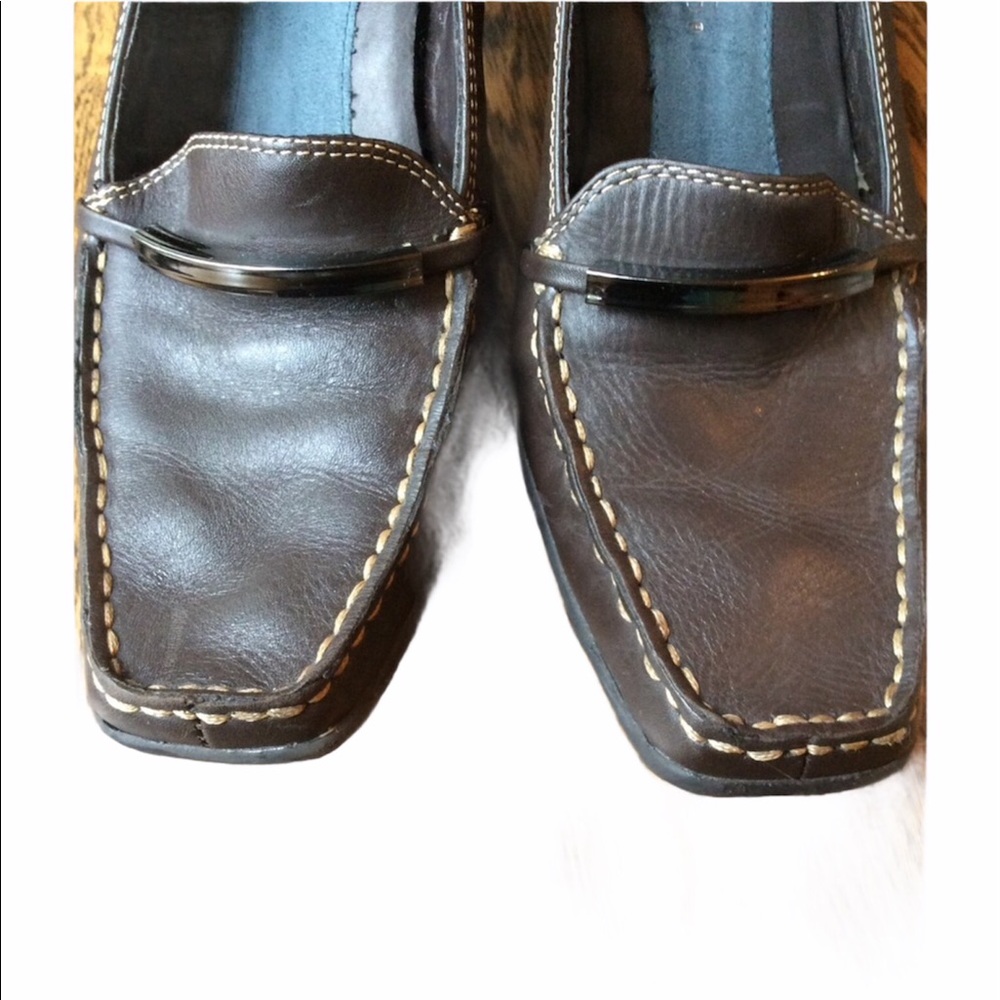 ❌FINAL❌ Vintage Brown Leather Aerosols Shoes - Picture 2 of 8